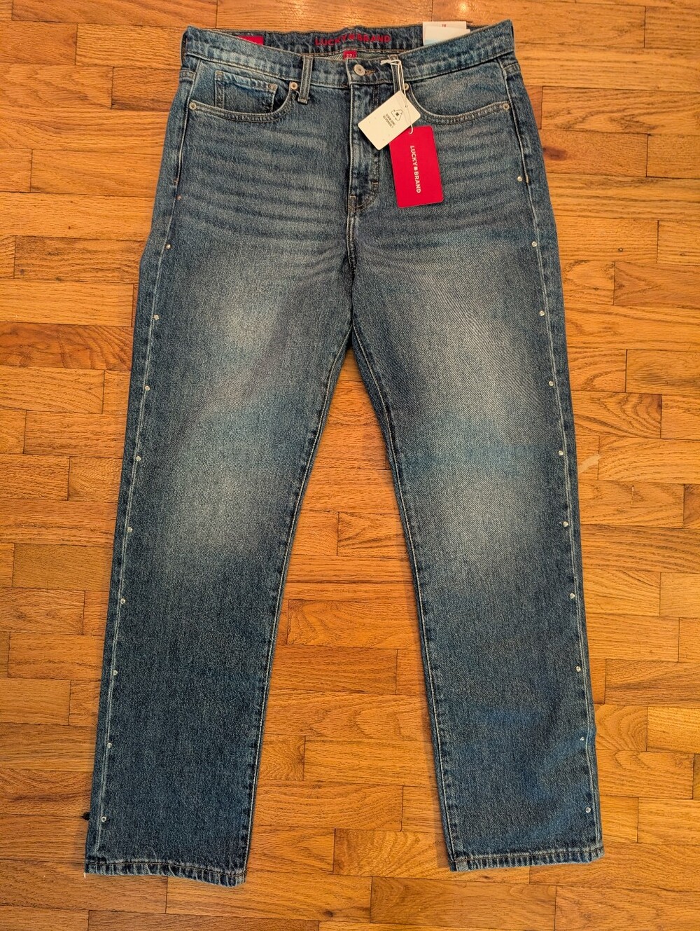 Lucky Brand Zoe High Rise Straight Women's Jeans 12/31 BNWT